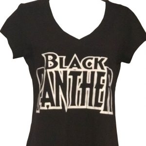 Black Panther Women's V-Neck T-Shirt