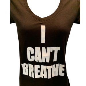 I Can't Breathe Women's V-Neck T-Shirt