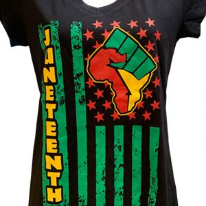 Juneteenth V-Neck T-Shirt