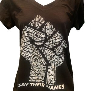 Say Their Names Women's V-Neck T-Shirt